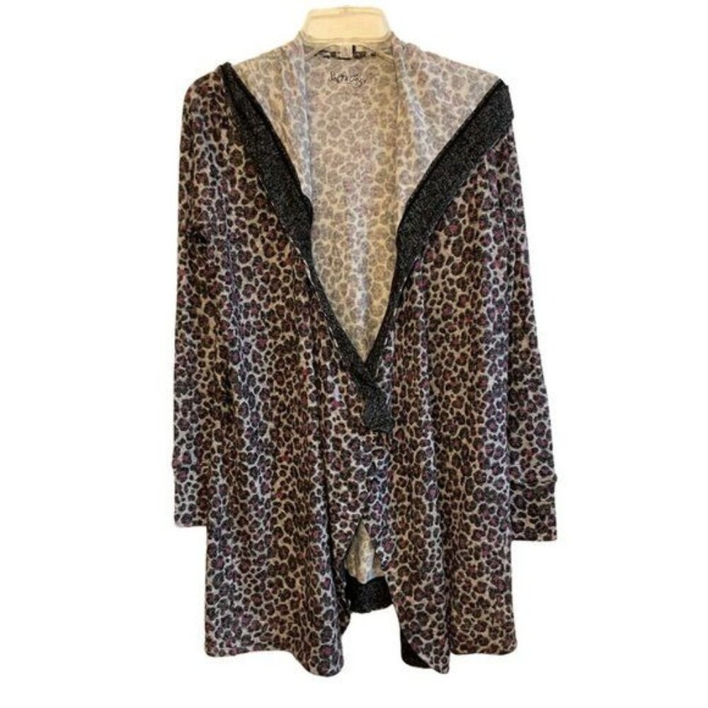 Soft & Cozy Hooded Wrap with Thumb Holes SMALL (245)